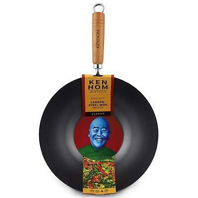 WOK ČELIČNI KEN HOM CLASSIC NON STICK 31CM