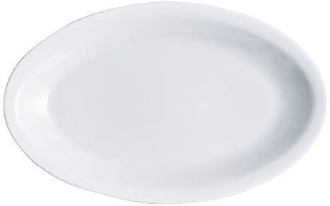 OVAL 27cm ROMA BIANCO