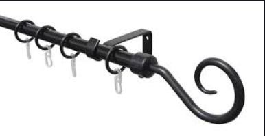 KOMPLETN A KARNIŠA HOOK 13/16MM 130-240CM CRNA