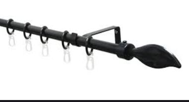 KOMPLETNA KARNIŠA FLAME 13/16MM 130-240CM CRNA