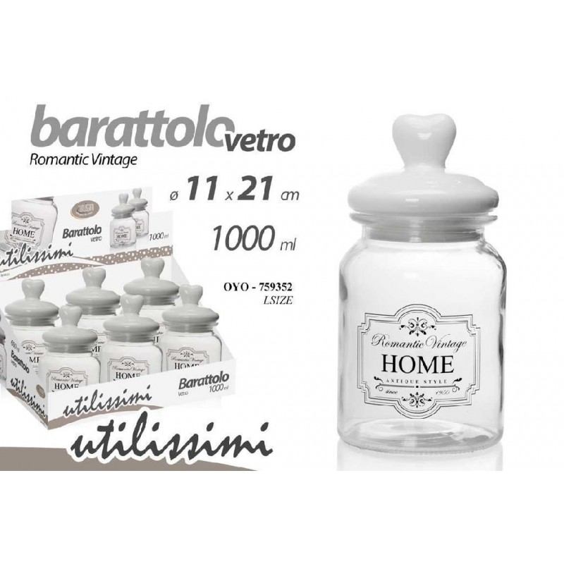 DOZA 1000ML STAKLO HOME VINTAGE