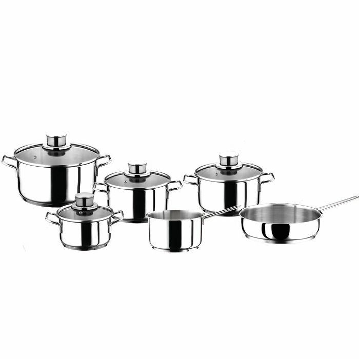 ETERNA SET INOX LONCA 10 DJ POGIDNO ZA INDUKCIJU