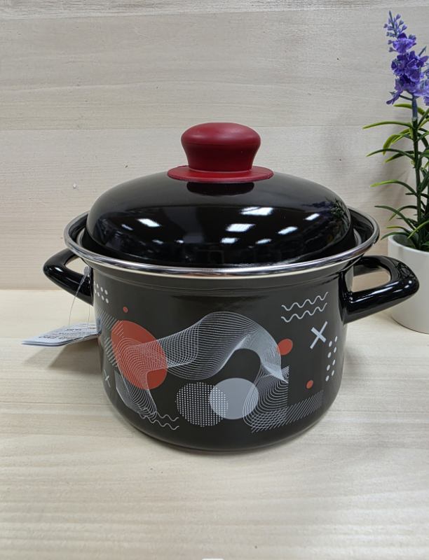 LONAC VISOKI S POKLOPCEM 22 CM 5 L MARS