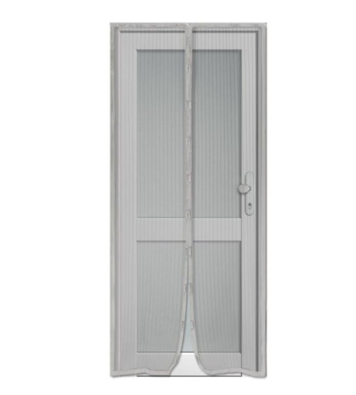 MREŽA PROTIV KOMARACA SA MAGNETOM 100X220 CM SIVA