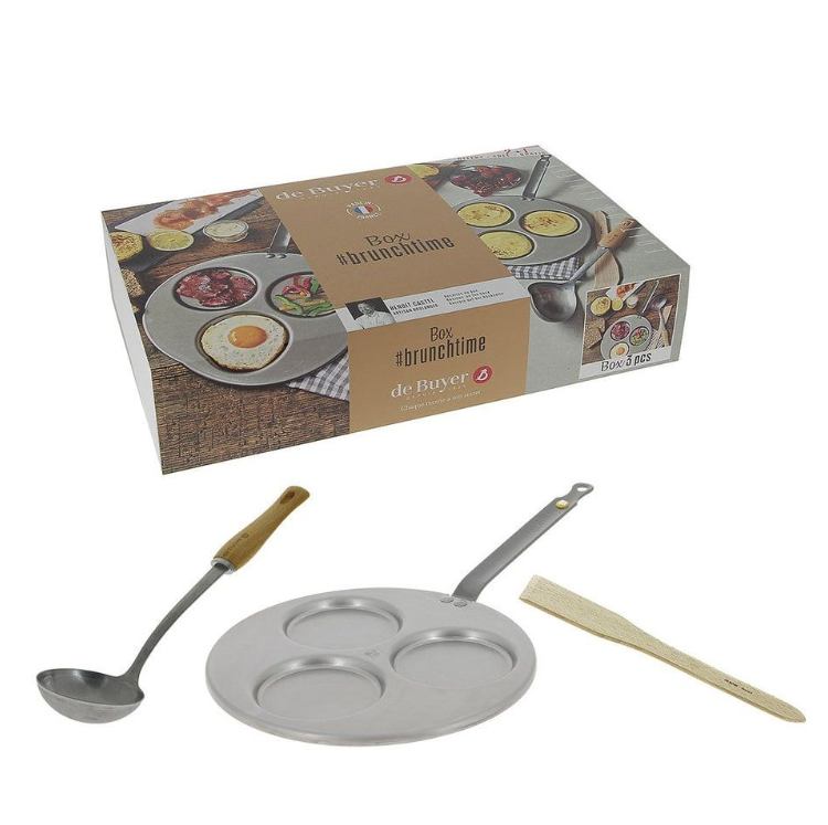 DE BUYER BRUNCH SET TAVA 27 CMN + ŠPATULA+KUTLJAČA