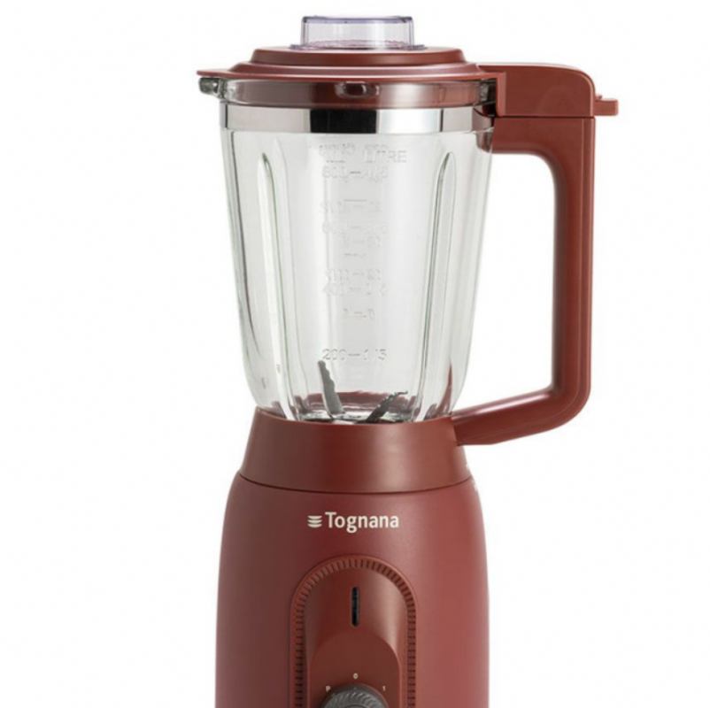 BLENDER STAKLENI 0,8 L CRVENI