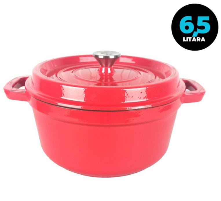 GRILL KING OKRUGLI DUTCH OVEN 28 CM 6,5 L