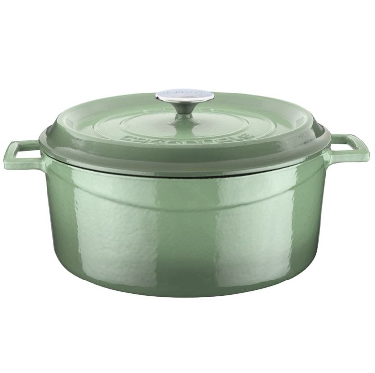 LAVA OKRUGLA POSUDA OD GUSA 28 CM ZELENA