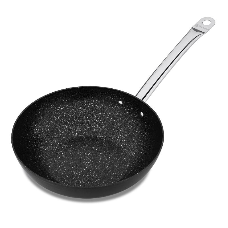 KORKMAZ PROLINE NERO WOK 28*8,3