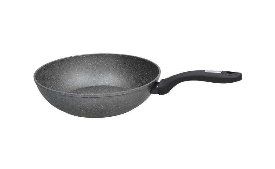 WOK 28cm MYTHOS MARBLE NERO FLOATECH