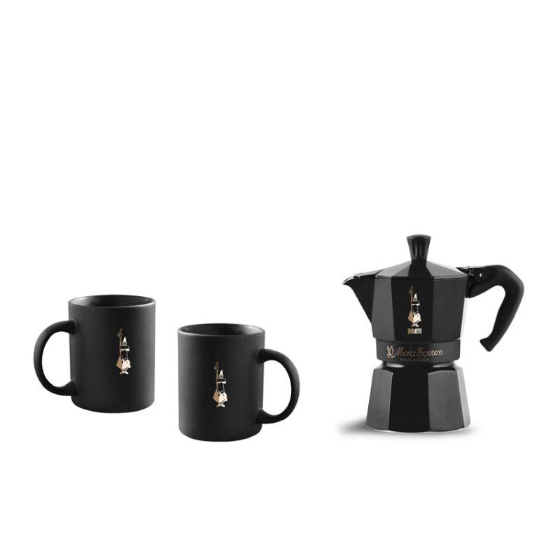 BIALETTI SET MOKA ZA 6 ŠALICA + GRATIS 2MUG ŠALICE